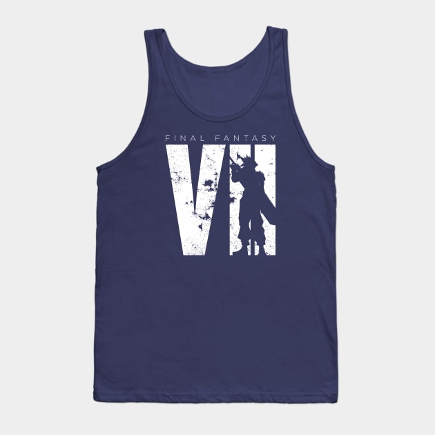 Final Fantasy VII - Minimal Tank Top by The_SaveState